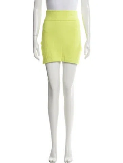 Pre-owned Kenzo Mini Skirt W/ Tags In Green