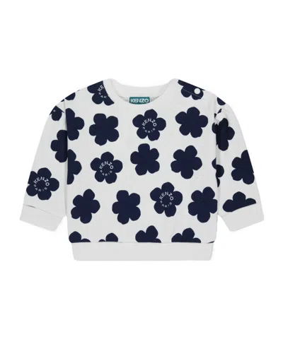 Kenzo Minimalist Crewneck Sweatshirt In Multi