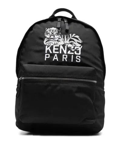 Kenzo Backpack In Black