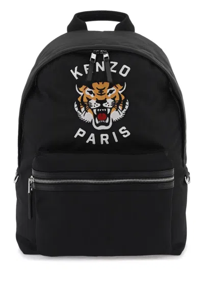 Kenzo Modern Black Backpack For Men By Ss24 Collection