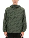 Kenzo Initials Hooded Jacket Drawstring Hem