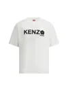 Kenzo Monogram T-shirt In Blanc