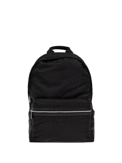 Kenzo Monogram-jacquard Backpack In Black