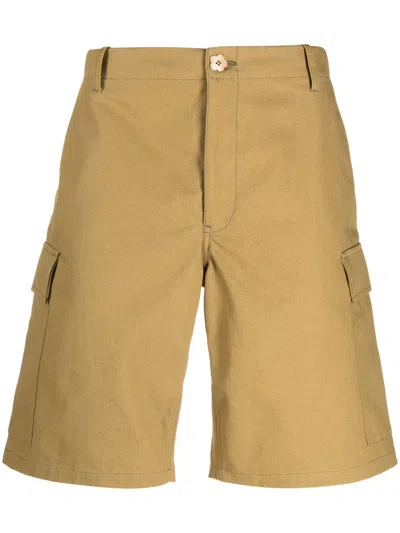 KENZO MULTI-POCKET COTTON CARGO SHORTS