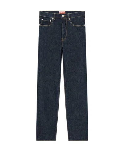 Kenzo Multi-pocket Jeans In Black