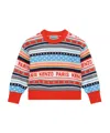 Kenzo Multi-stripe Crew Neck Jumper In Multicolor
