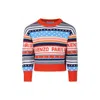 Kenzo Multi-stripe Crew Neck Jumper In Multicolor
