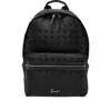 Kenzo Jaquard Logo Backpack In Black