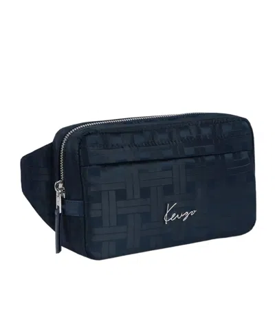 Kenzo Mura Belt Bag In Blue