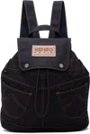 Kenzo Five Pocket Backpack Adjustable Straps Top Handle