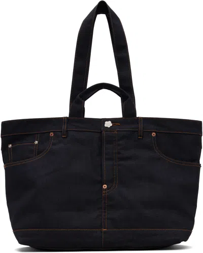 Kenzo Navy  Paris ' Five Pockets' Tote