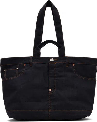 Kenzo Navy  Paris ' Five Pockets' Tote