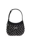 Kenzo Net-overlay Tote Bag In Black