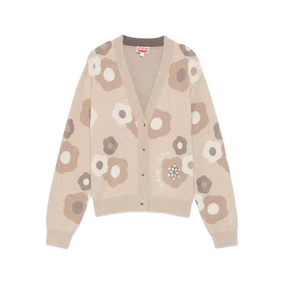 Kenzo Neutrals Knitwear - Cardigans Women