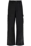 Kenzo Nylon Cargo Pants For Men In Black