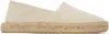 Kenzo Off-white  Paris Classic Espadrilles In 03 Ecru