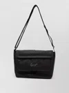Kenzo One Shoulder Bag Rectangular Adjustable Strap In Black