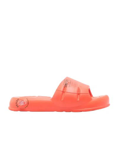 Kenzo Open-toed Slippers In Orange