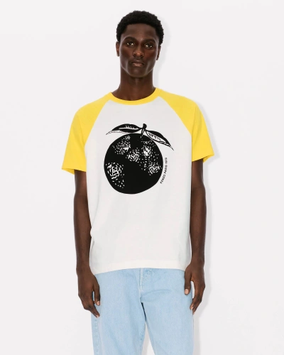 Kenzo Orange' Raglan T-shirt Lemon