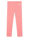 Kenzo Organic Cotton Blend Leggings In Pink