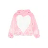 Kenzo Heart Bomber Jacket In Pink