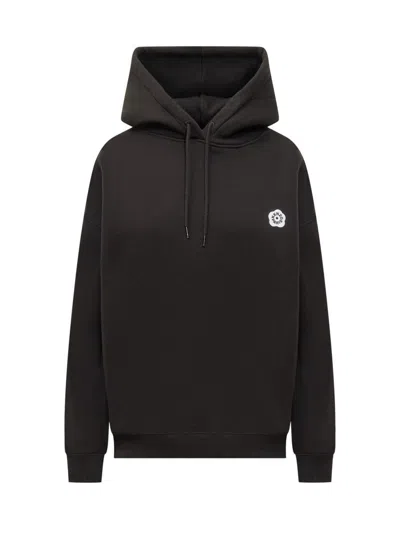 Kenzo Over Boke Flower Hoodie In Black