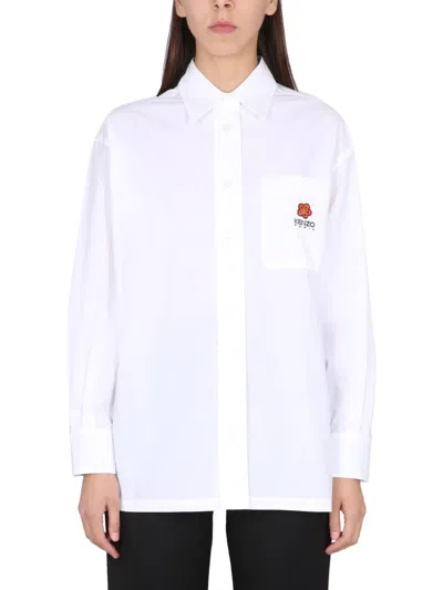 Kenzo Shirt With Logo In Multi