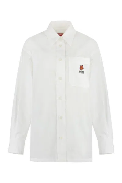 Kenzo Oversize Shirt In White