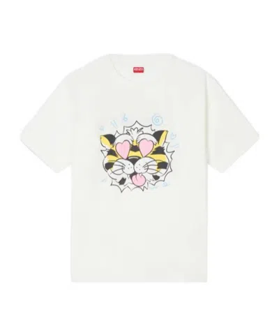 KENZO KENZO OVERSIZED CREWNECK T-SHIRT