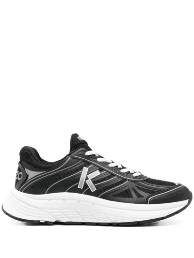 Kenzo Pace Mesh Sneakers In 99a Black