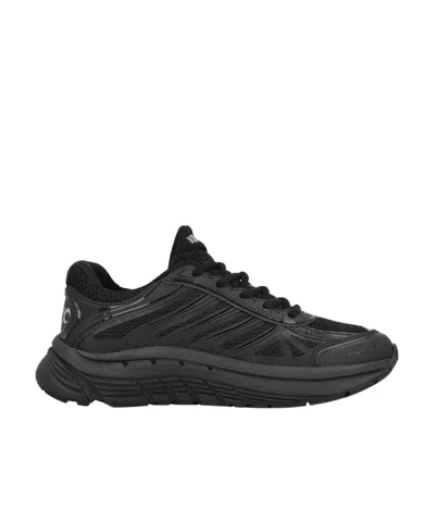 Kenzo Pace Mesh Sneakers In Black