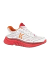 Kenzo Chunky Sole Mesh Panelled Low Top Sneakers In White