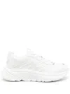 Kenzo Pace Tonal-design Knitted Sneakers In White