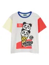 Kenzo Panda-print T-shirt In Multi