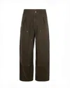 Kenzo Pantalone Boke Flower 2.0 Marrone