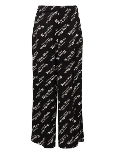 Kenzo Trousers In Black