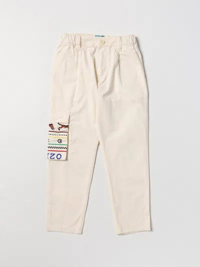 Kenzo Pants  Kids Kids Color Ivory