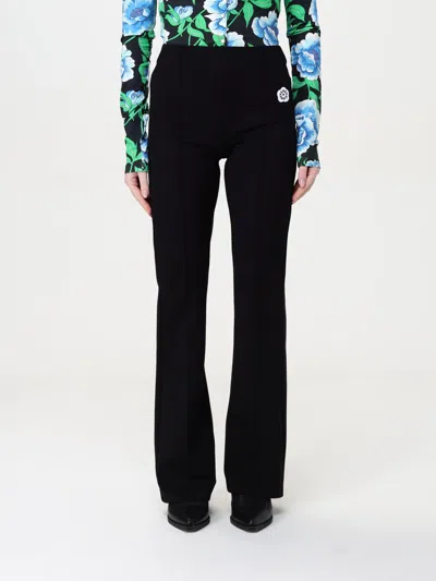 Kenzo Pants  Woman Color Black In Schwarz