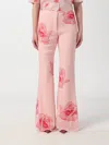 Kenzo Pants  Woman Color Pink In Pink