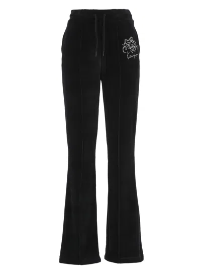 Kenzo Pants With Logo In Black