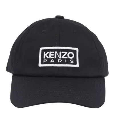 Kenzo Paris Baseball Cap In Black