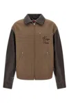 Kenzo Giubbino Blouson Taupe In Brown