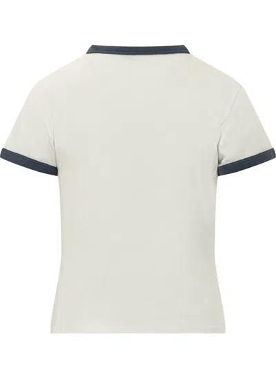 Kenzo Paris Graphic T-shirt In Off-white