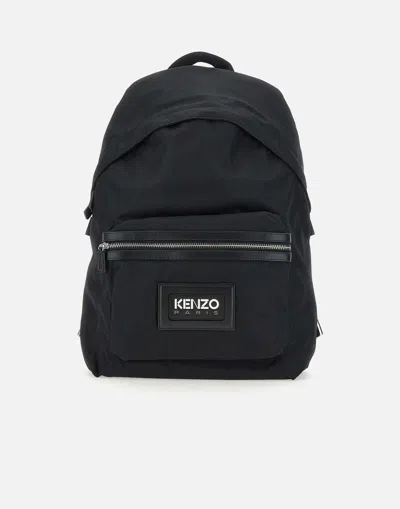 Kenzo Paris Graphy Black Backpack For Men