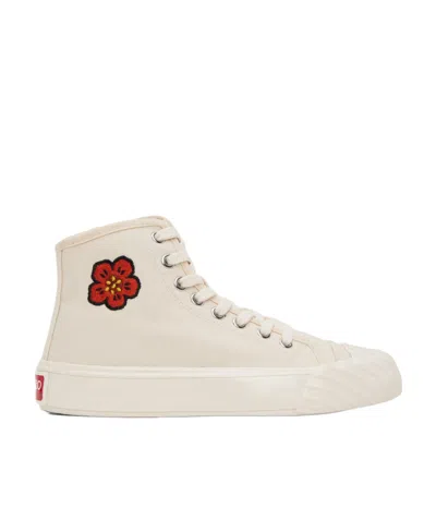 KENZO PARIS KENZOSCHOOL HIGH-TOP CASUAL SNEAKERS