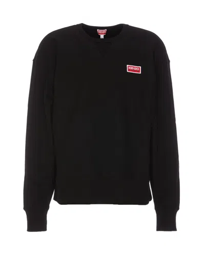 Kenzo Paris Oversize Sweatshirt In Black