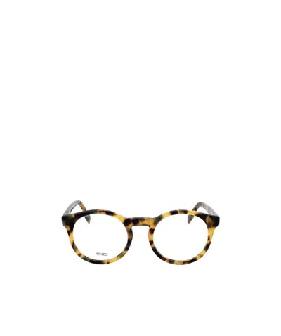 Kenzo Paris Round Glasses In Multicolor