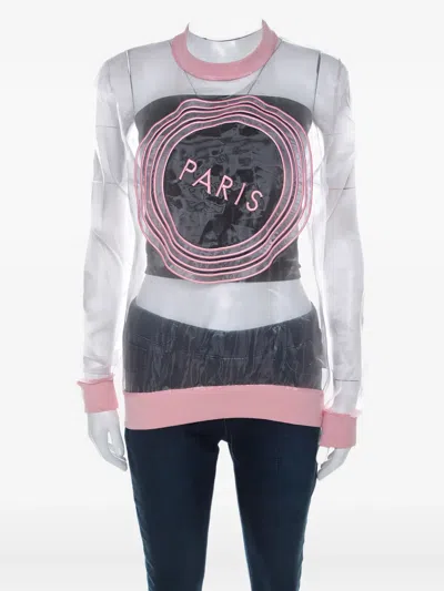 Pre-owned Kenzo Paris Sheer Top