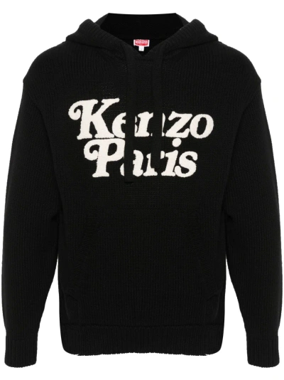 Kenzo ' Paris' Sweater In Black