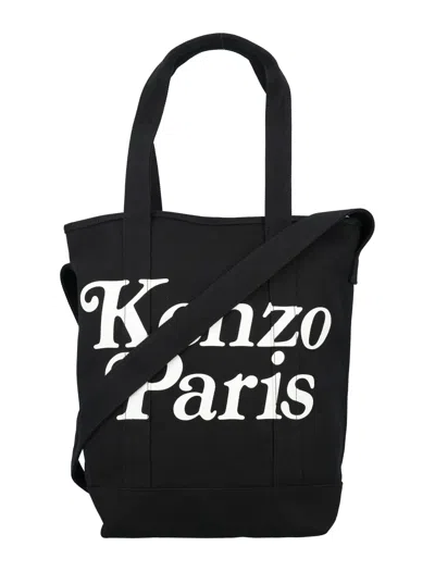 Kenzo Paris Tote Bag In Black